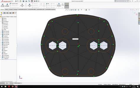 solidworks rib not bounded properly